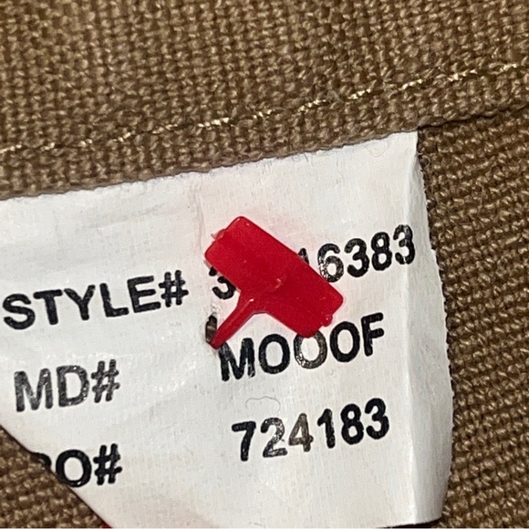 Browning For Her Women’s Pants Canvas Brown Size XL -18 NWOT - Picture 3 of 10